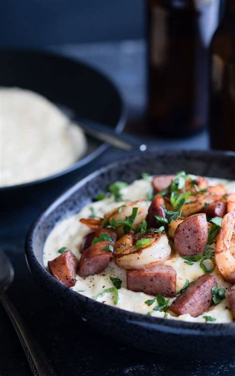 As you may know, my husband is a southern gentleman from new orleans, so when i told him i wanted to have a dinner party for a work friend visiting from out of town, he suggested this cajun. Cajun Shrimp and Grits | Recipe | Cajun shrimp and grits ...