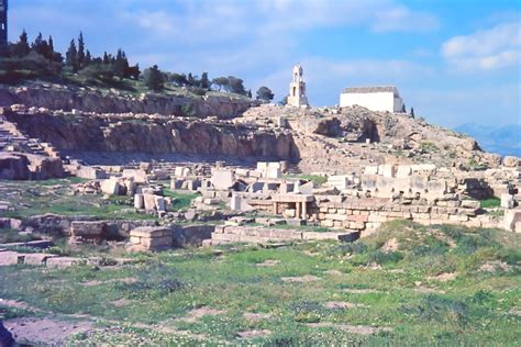 Remains Of The Shrine At Eleusis Greece By Priscilla Turner Redbubble