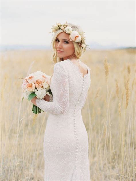 Flower Crowns For Your Wedding Wedding Hairstyles With