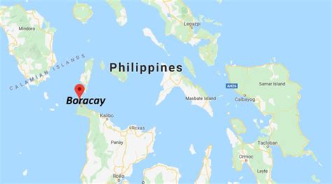 Where Is Boracay Located What Country Is Boracay In Boracay Map