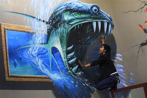Incredible 3d Optical Illusion Paintings