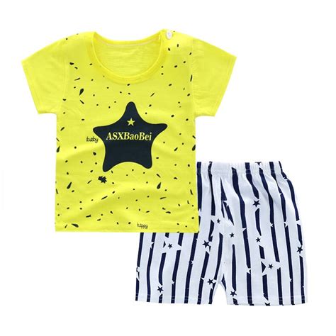 Baby Boy Clothes 2018 Brand Summer Kids Clothes Sets T Shirtpants Suit