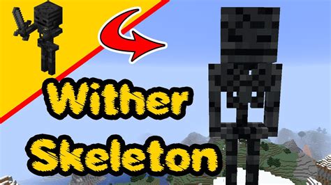 Minecraft Wither Skeleton Skeleton Statue Mob Build Tutorial Ps4