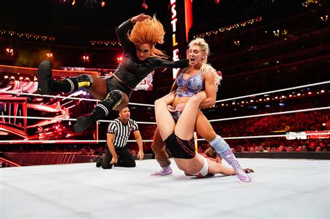 Wwe’s Becky Lynch Slams Ronda Rousey ‘glad I Got To Beat Her’ Us Weekly