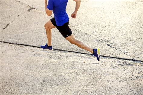 Male Runner Athlete Run Stock Photo Image Of Concrete 244972174