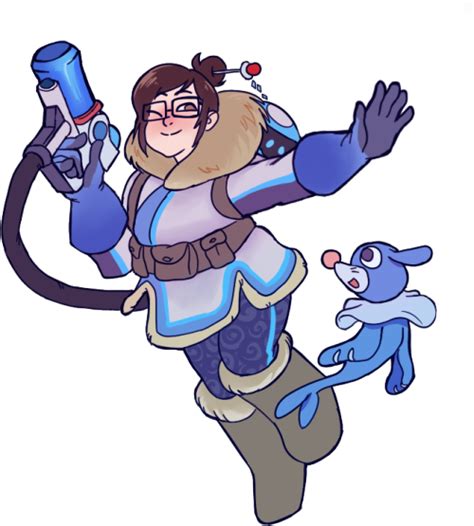 Mei And Popplio Overwatch Know Your Meme