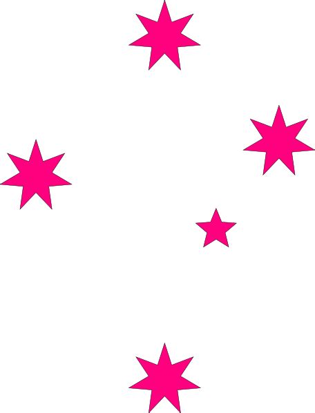 Pink Star Clipart Clipart Best