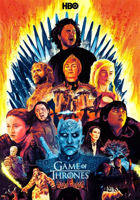Game Of Thrones Rjartworks Posterspy