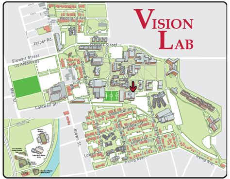 Udayton Campus Map Campus Map