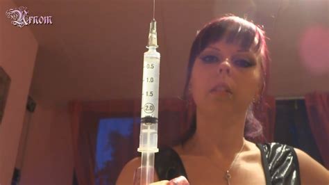 Extreme Injections In Eggs Femdom Needles Fetish