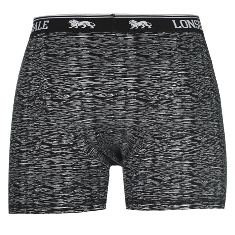 Lonsdale 2 Pack Boxers Mens Elitoo