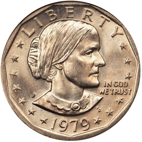 Value Of 1979 Wide Rim Susan B Anthony Dollar Sell Coins