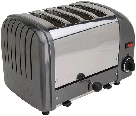 Dualit Newgen Classic 4 Slice Toaster Charcoal Toaster Dualit