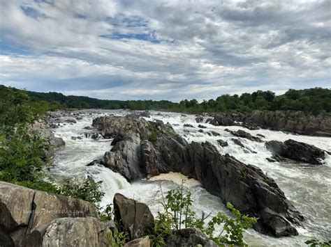 Potomac River At Great Falls National Park Photography Art
