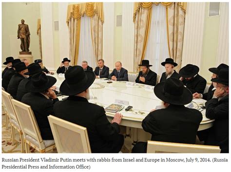 Israels Chief Sephardic Rabbi Confirms Putin Is A Jew