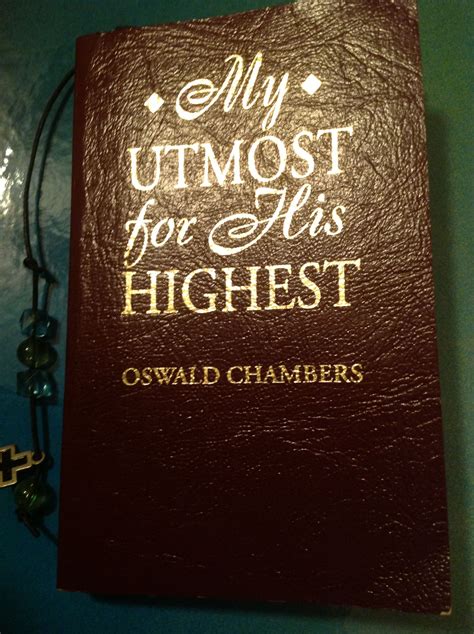 My Utmost For His Highest By Oswald Chambers Red Books Books Books To Read