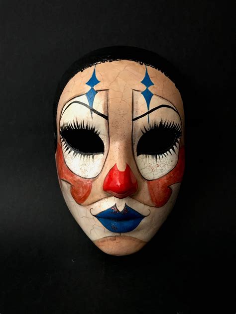 Available Clown Mask Masquerade Mask Vintage Style Clown Artofit