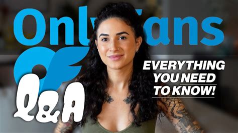 Everything You NEED To KNOW About ONLYFANS Q A VLOGMAS DAY EroFound