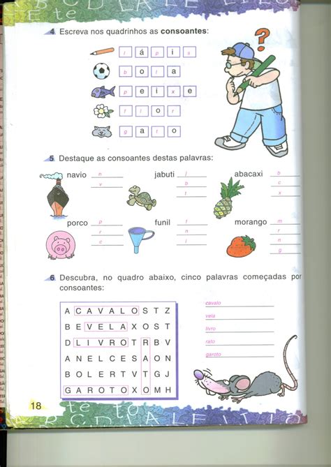 Atividades De PortuguÊs 2° Ano GramÁtica Atividades E Desenhos