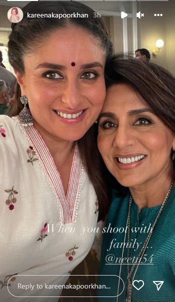 kareena kapoor drops happy selfie with neetu kapoor as they shoot together for new project