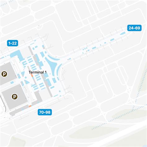 Barcelona Airport Terminal 1 Map Guide