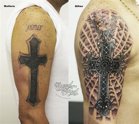 Cross Tattoo With Doves Desplastificatelapazgobmx