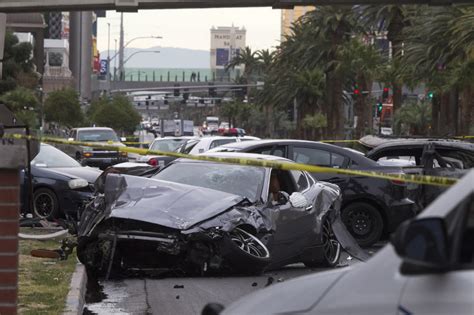 Maserati Driver In Vegas Shooting Crash Was Rapper The Columbian
