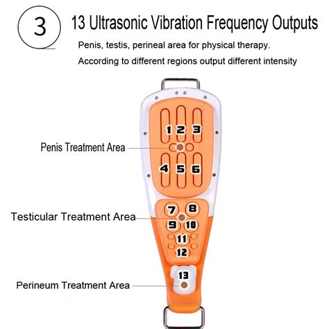 Sex Toys Ultrasound Magnetic Penis Erectile Extender Exercise Trainer Vibrator For Male Testis