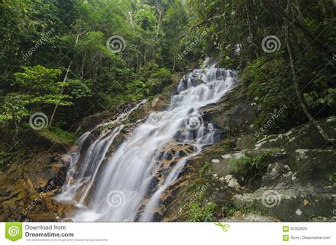 Beautiful In Nature Amazing Cascading Tropical Waterfall