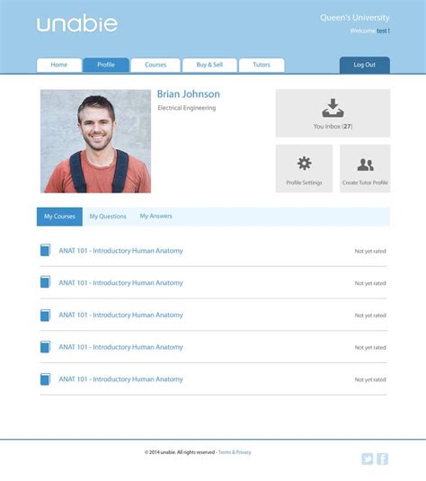 Re Design Website Profile Page Freelancer
