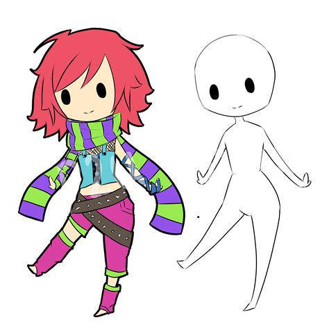 P2U Chibi Base by ClockworkEmotion on DeviantArt