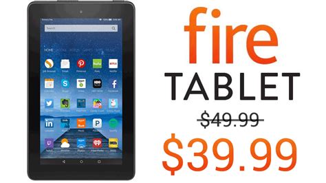 What Store Has 7 Tablet For 39.00 On Black Friday - Amazon Fire 7″ Tablet on sale for $39.99 | AFTVnews