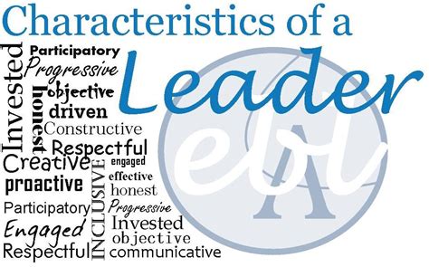 Characteristics Of A Leader Leadership