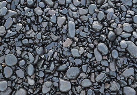 Rock Texture With Black Pebbles Rock Textures Concrete Texture