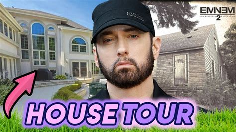 Eminem House Tour 2020 Multi Million Dollar Michigan Mansion Youtube