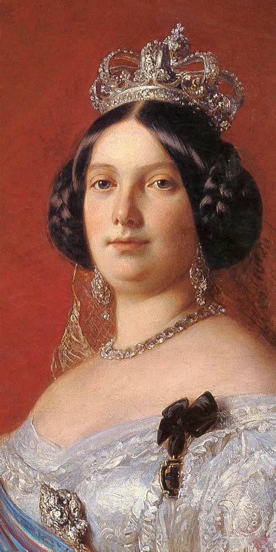 Retrato De Isabel Ii Reina De España Entre 1833 1868 Isabel Ii