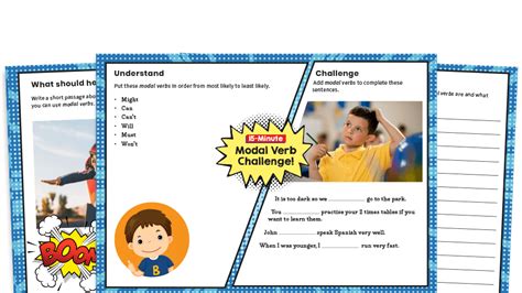 You can use these to teach your students how to no obligation: Modal verbs - 8 of the best examples, activities and ...