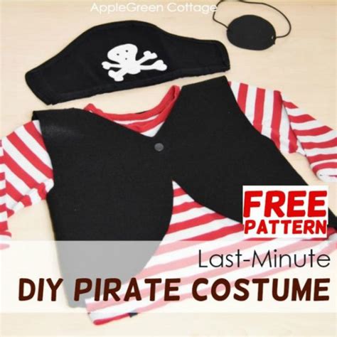 Diy Pirate Costume Free Pattern And Tutorial Sew Modern Kids