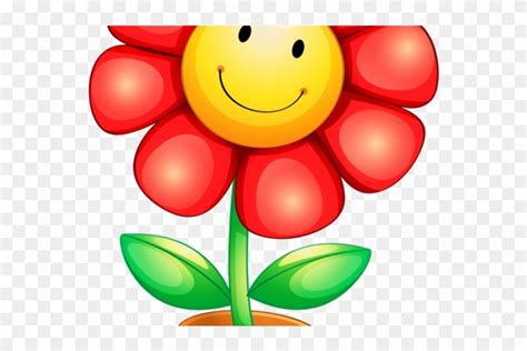Photo, sketch and paint effects. Smiley Flower Cliparts - รูป ดอกไม้ ใน กระถาง การ์ตูน ...