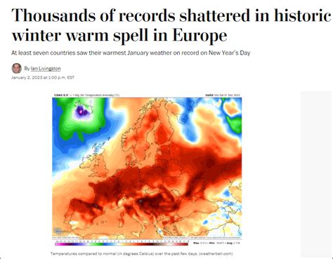 老天爷开恩能源危机下的欧洲遭遇创纪录暖冬