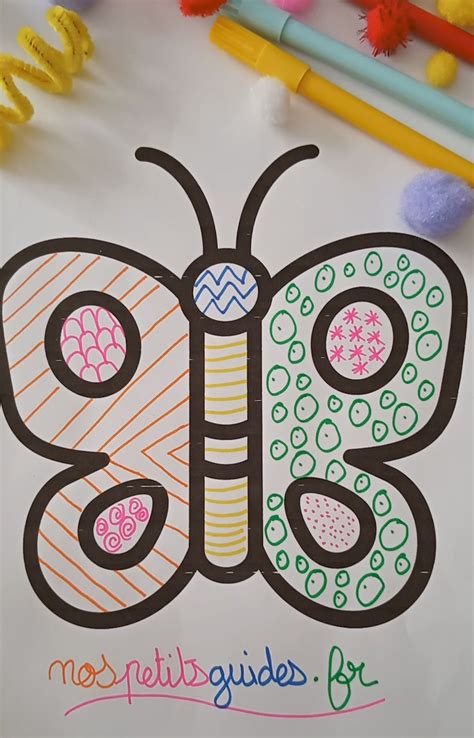 Graphisme Papillon Maternelle Nos Petits Guides