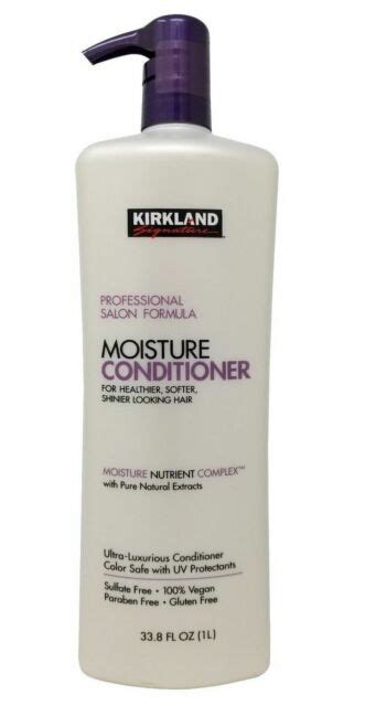 Set Of Kirkland Signature Moisture Shampoo And Moister Conditioner 338