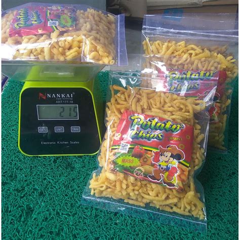 Potato Chips Makanan Ringan Snack Branded Kiloan Jajanan Jadul