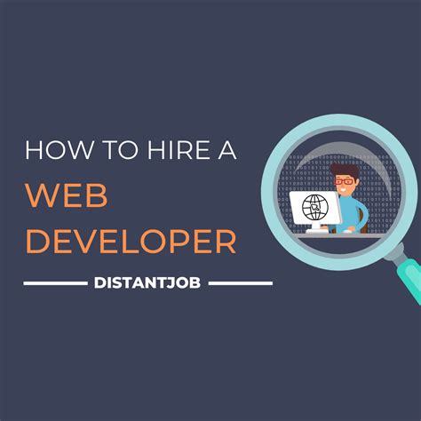 How To Hire A Web Developer Online Distantjob Remote Recruitment Agency