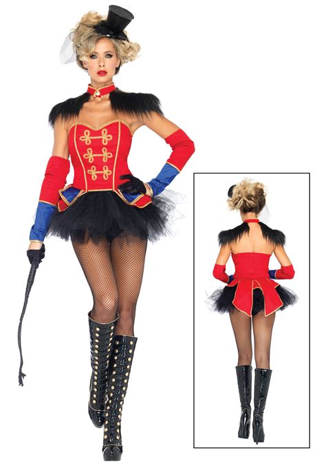 Ringmaster Costumes Adult Sexy Ring Master Halloween Costume