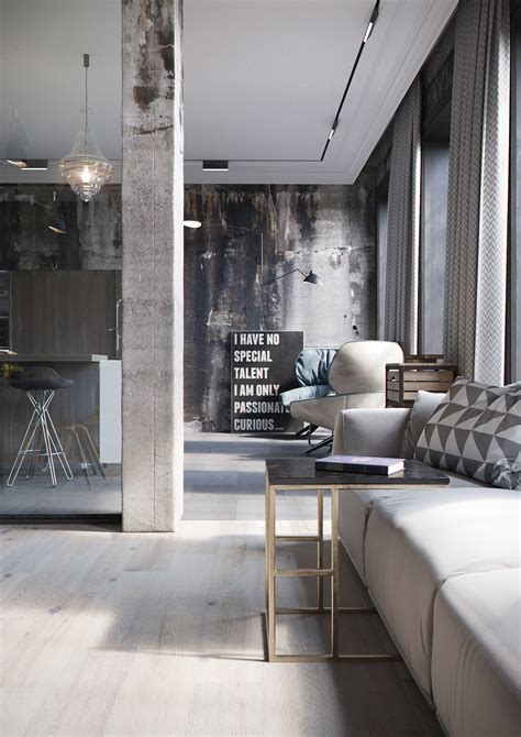 Industrial Style Design In This Amazing Loft Recreation