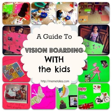 How To Vision Board With The Kids Kids Vision Board Kids Vision