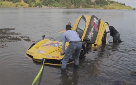 Video Find Ferrari Enzo Crashes Into Lake During Targa Newfoundland