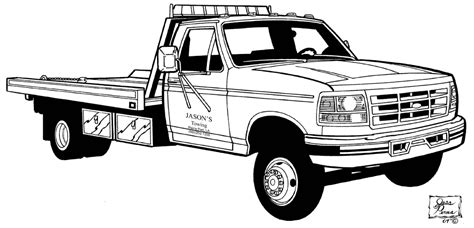 Eyeball poppin' #truck coloring pages of popular pick up trucks, foreign 4x4 manhandle your real pickup truck coloring sheet. Old Pickup Truck Coloring Pages | Gruas, Dibujos