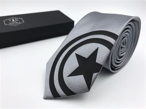 Captain America Tie Worldwide Shipping Tie For You